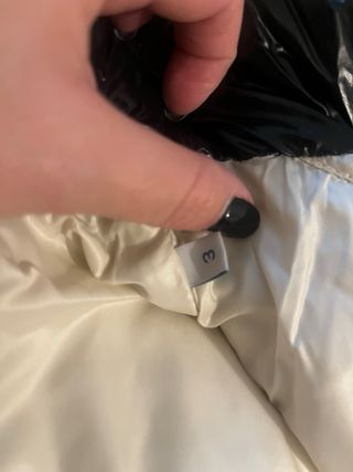 Moncler Giacca Donna Lucida Nera