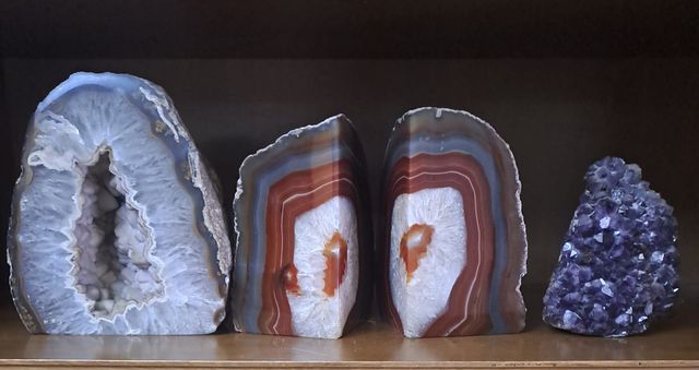 Juego Geodas y Ágata Laguna