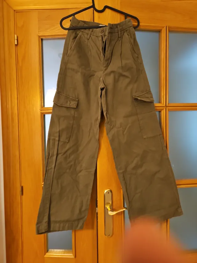 Pantalón cargo verde militar