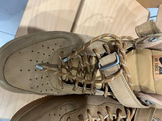 Nike Air Force 1 Mid Beige/Marrón