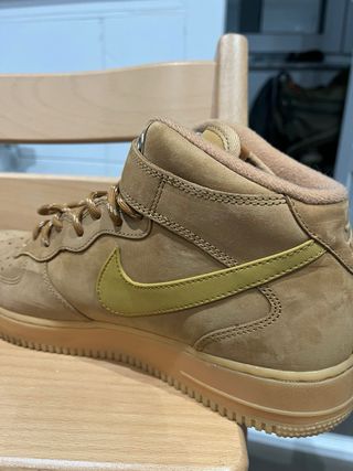Nike Air Force 1 Mid Beige/Marrón