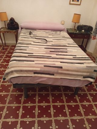 Cama articulada individual