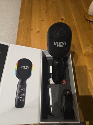 Micrófono Karaoke + Altavoz Vieta Pro Bluetooth