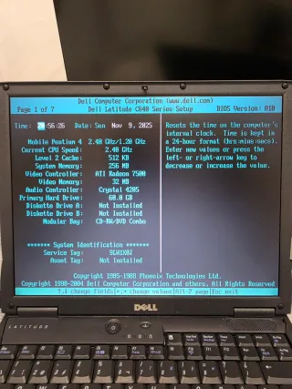 Dell Latitude C640 Portátil Perfecto estado. 