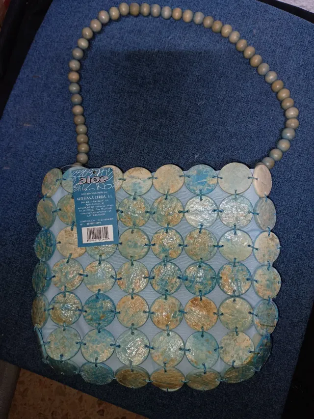 Bolso Artesiana Fibras Naturales Mujer