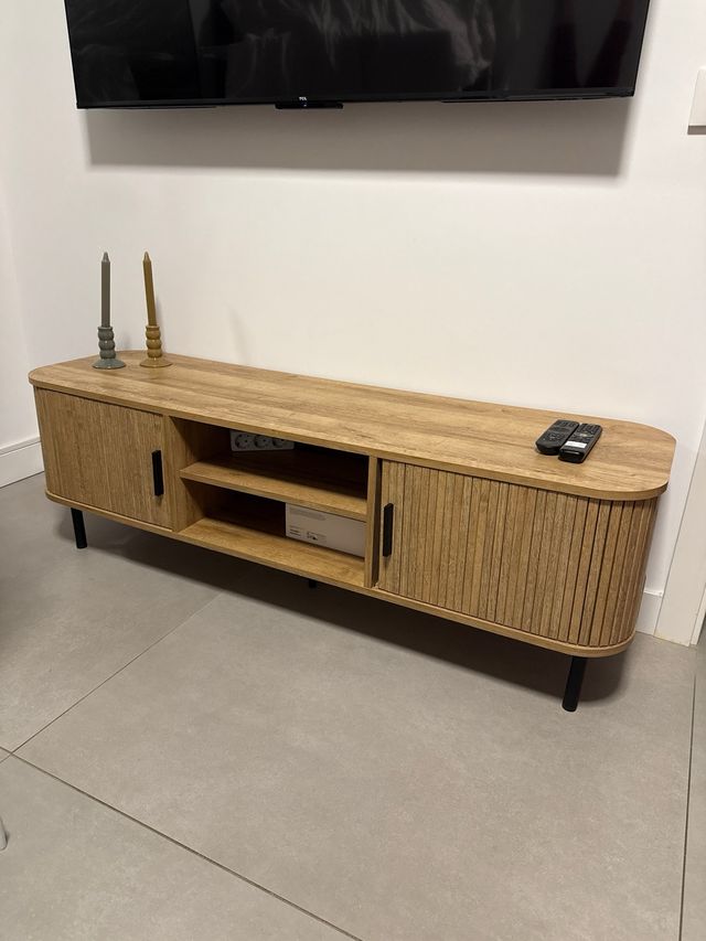 Mobile ausiliario in legno e metallo