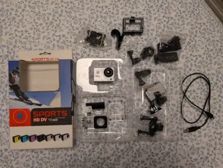 Cámara Deportiva HD DV Sumergible 30M