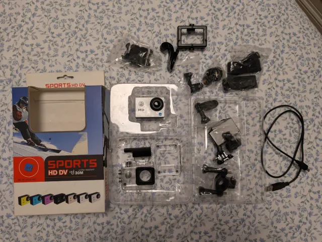 Cámara Deportiva HD DV Sumergible 30M