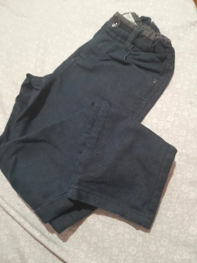 Lote 2 Pantalones Vaqueros Gris Oscuro