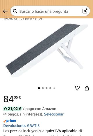 Rampa para perros o gatos Trixie