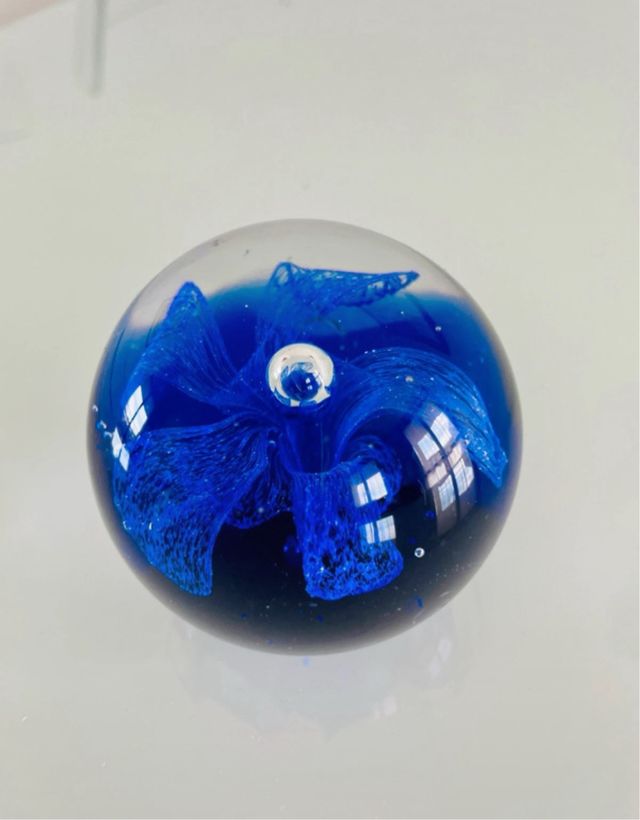 Sfera fermacarte Murano anni '60 originale vintage