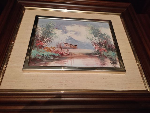 Cuadros clásicos con motivos rurales.