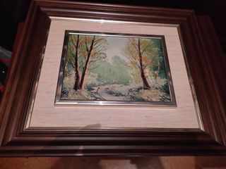 Cuadros clásicos con motivos rurales.