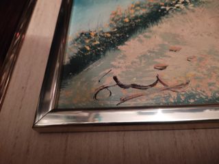 Cuadros clásicos con motivos rurales.