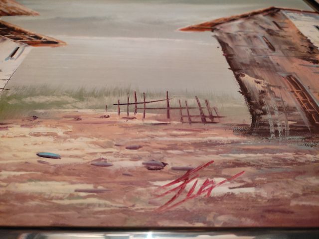 Cuadros clásicos con motivos rurales.