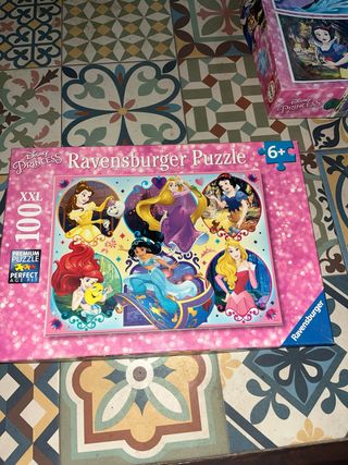 3 Puzzles Disney Princess Ravensburger Educa