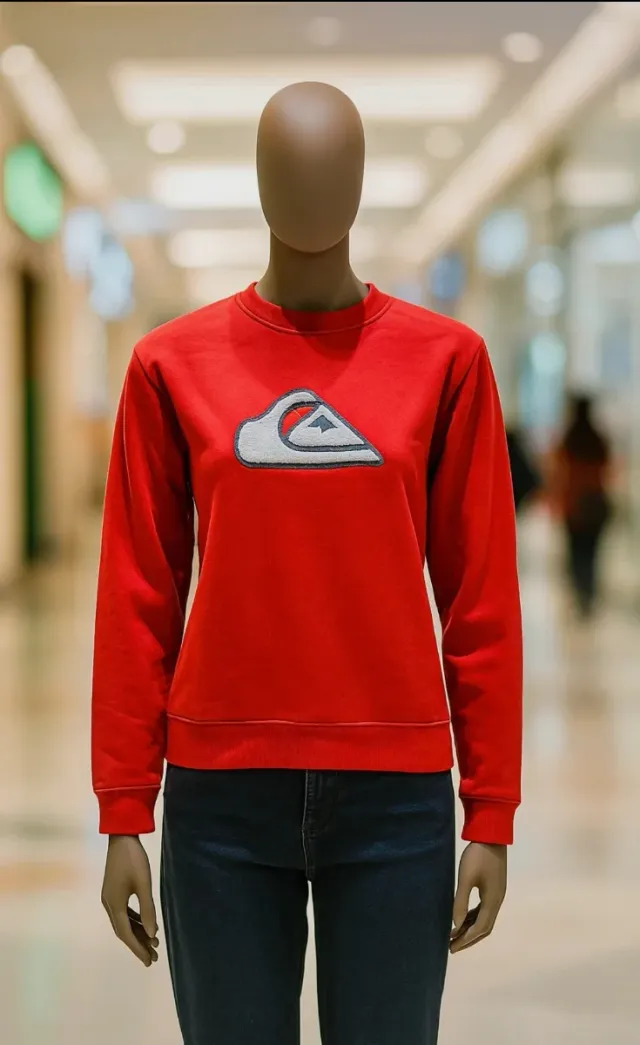 Sudadera Quiksilver Roja