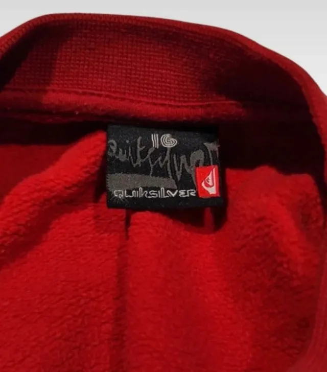 Sudadera Quiksilver Roja