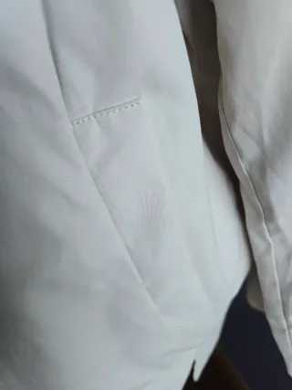 Trench beige fluido talla única