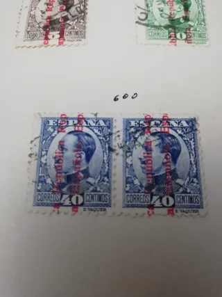 12 Sellos Correos Primer Centenario