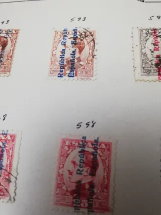 12 Sellos Correos Primer Centenario