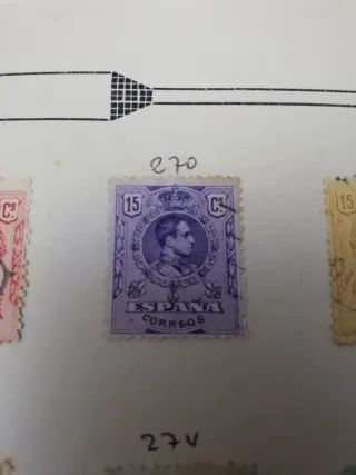 12 Sellos Correos Primer Centenario