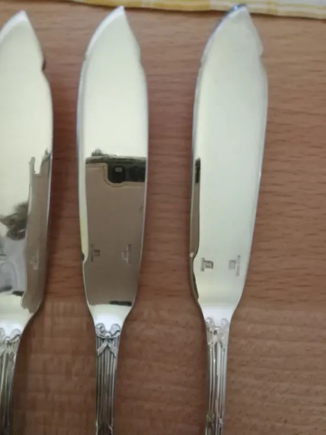 Coltelli da pesce Christofle Argento