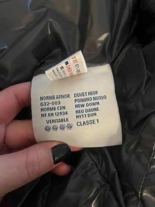 Moncler donna tessuto