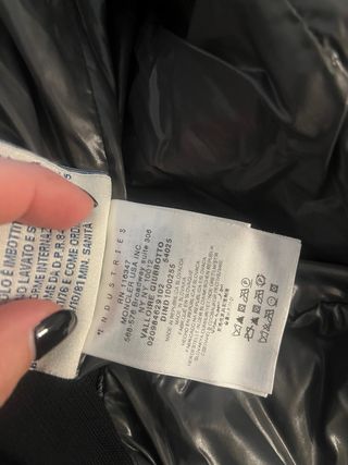 Moncler donna tessuto