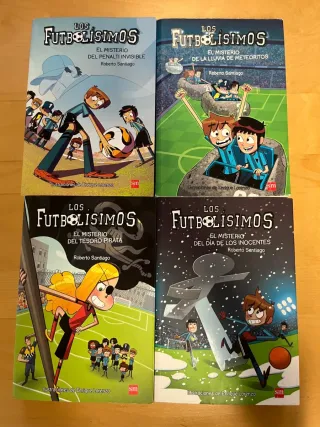 Colección de libros de los Futbolísimos
