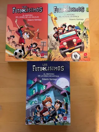 Colección de libros de los Futbolísimos