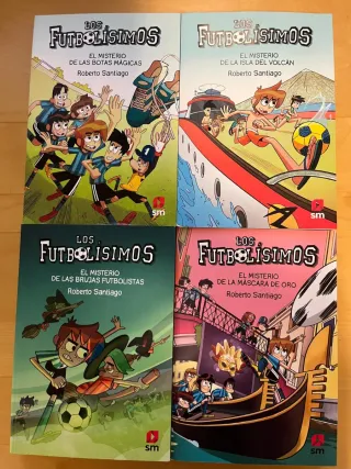 Colección de libros de los Futbolísimos