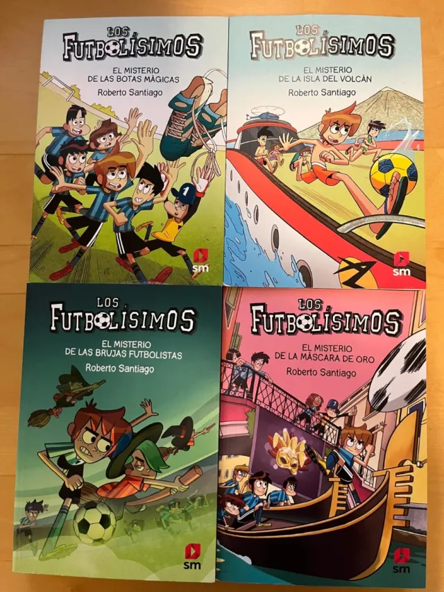Colección de libros de los Futbolísimos