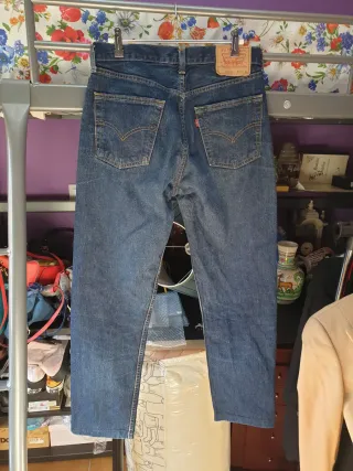 Vaqueros azules de hombre