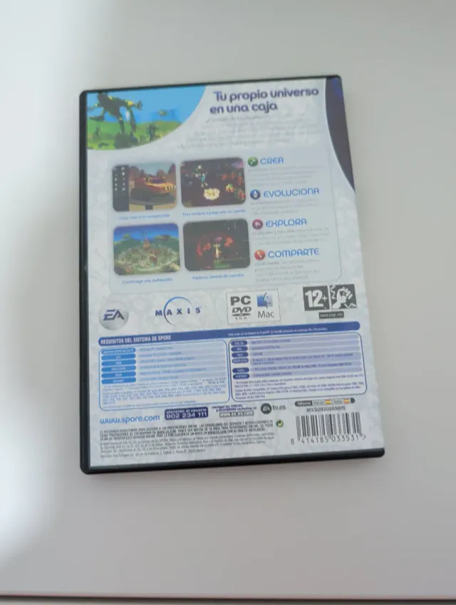 Juego Spore PC DVD Mac EA