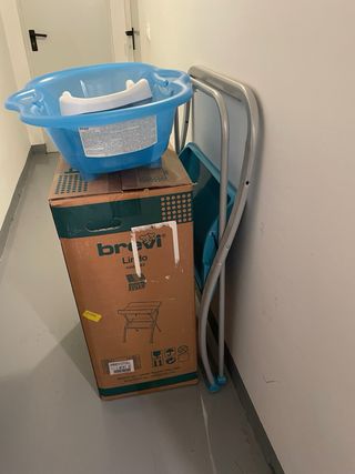 2 Bañeras + Cambiador Brevi