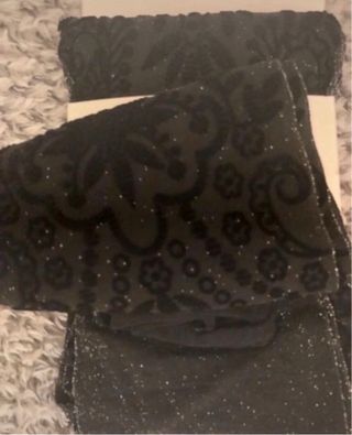 Collant Goldenpoint Nero/Argento Taglia M