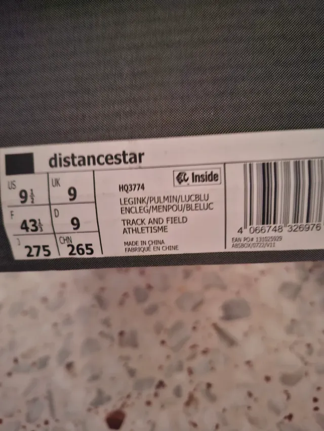 Zapatillas Adidas Distancestar Talla 43