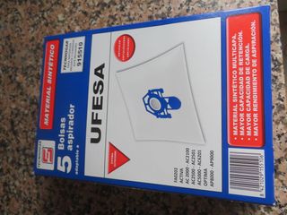 Bolsas aspirador UFESA Material Sintético