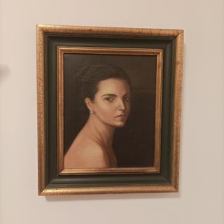 Cuadro óleo sobre lienzo pintado a mano