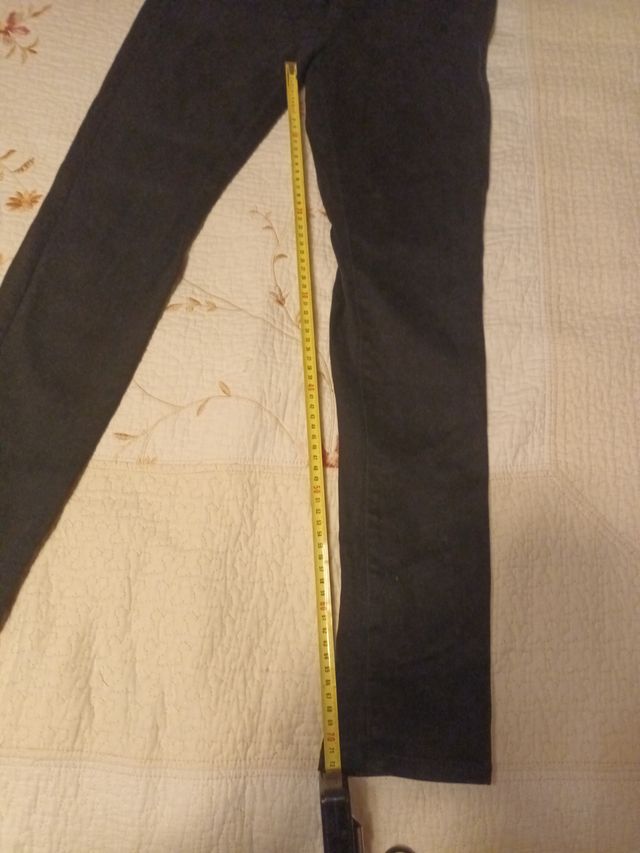 Pantalón vaquero niño negro skinny