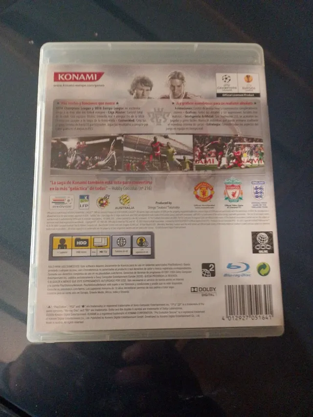 Juego PS3 PES 2010 Pro Evolution Soccer