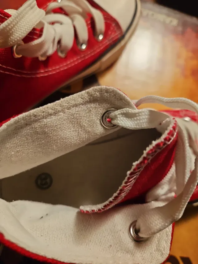 Zapatillas Converse Rojas Niña Talla X