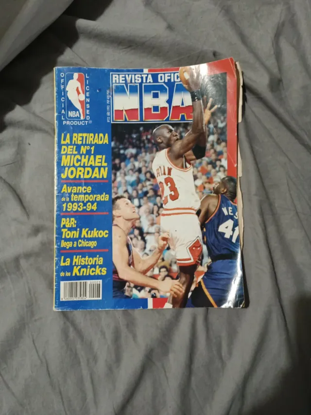 Revista Oficial NBA - Michael Jordan