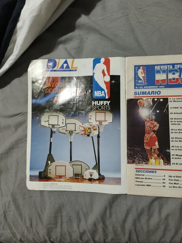 Revista Oficial NBA - Michael Jordan