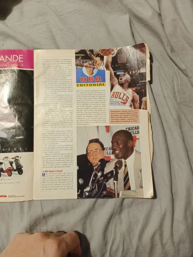 Revista Oficial NBA - Michael Jordan