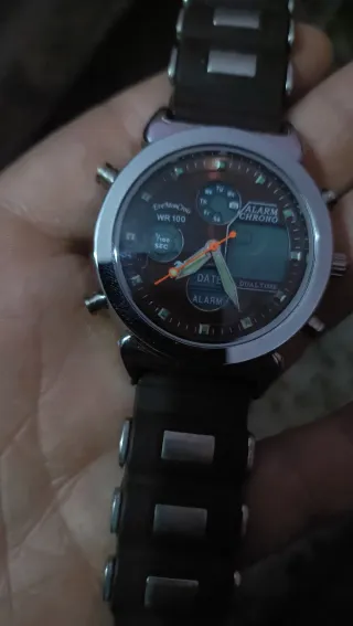 Reloj EveMonCrois Digital/Agujas WR100