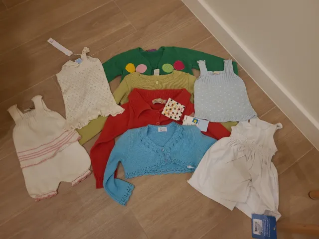 Lote Ropa Bebé Niña (8 piezas)