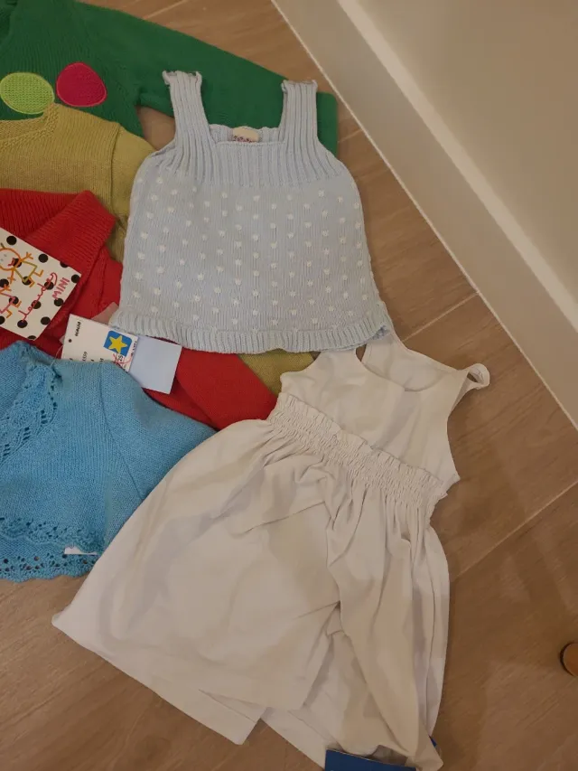 Lote Ropa Bebé Niña (8 piezas)