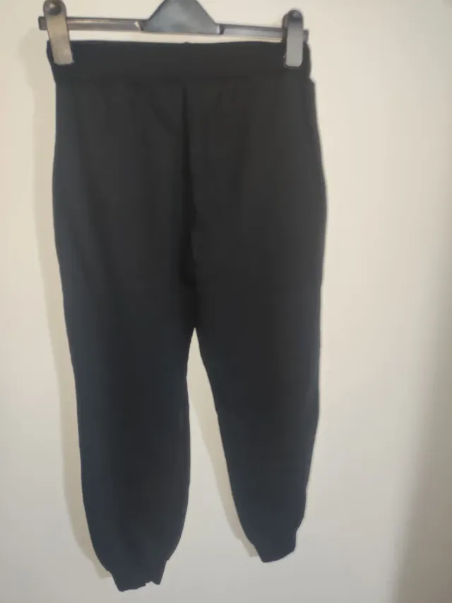 Pantalón Adidas Negro Rayas Blancas